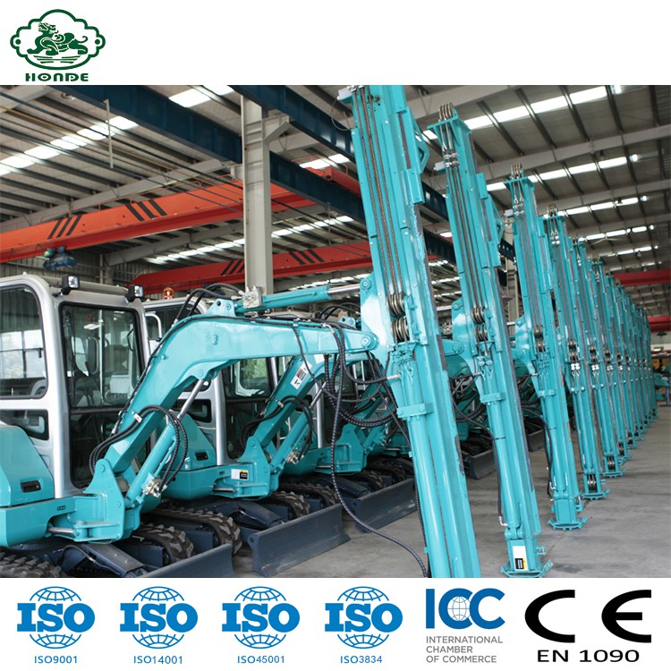 Mobile Crawler Spiral Pile Driver